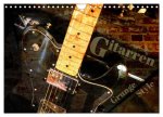 Gitarren - Grunge Style (Wandkalender 2026 DIN A4 quer), CALVENDO Monatskalender