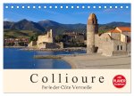 Collioure - Perle der Cote Vermeille (Tischkalender 2026 DIN A5 quer), CALVENDO Monatskalender