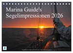 Marina Guide's Segelimpressionen 2026 (Tischkalender 2026 DIN A5 quer), CALVENDO Monatskalender