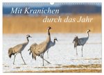 Mit Kranichen durch das Jahr (Wandkalender 2026 DIN A3 quer), CALVENDO Monatskalender