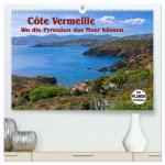 Cote Vermeille - Wo die Pyrenäen das Meer küssen (hochwertiger Premium Wandkalender 2026 DIN A2 quer), Kunstdruck in Hochglanz