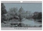 Hannover, alte Aufnahmen neu interpretiert. (Wandkalender 2026 DIN A4 quer), CALVENDO Monatskalender