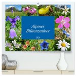 Alpiner Blütenzauber (hochwertiger Premium Wandkalender 2026 DIN A2 quer), Kunstdruck in Hochglanz