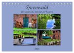 Spreewald - Idyllische Heimat der Sorben (Tischkalender 2026 DIN A5 quer), CALVENDO Monatskalender