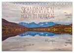 Skandinavien - Hoch im Norden (Tischkalender 2026 DIN A5 quer), CALVENDO Monatskalender