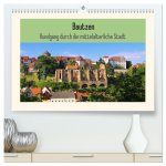 Bautzen - Rundgang durch die mittelalterliche Stadt (hochwertiger Premium Wandkalender 2026 DIN A2 quer), Kunstdruck in Hochglanz