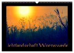 Lichtlandschaft Worpswede (Wandkalender 2026 DIN A3 quer), CALVENDO Monatskalender
