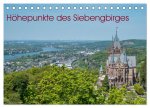 Höhepunkte des Siebengebirges (Tischkalender 2026 DIN A5 quer), CALVENDO Monatskalender