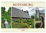 Rotenburg - Die bunte Stadt an der Wümme (Tischkalender 2026 DIN A5 quer), CALVENDO Monatskalender