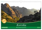 Korsika - Weitwanderweg GR 20 (Wandkalender 2026 DIN A4 quer), CALVENDO Monatskalender