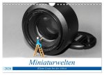 Miniaturwelten - Kleine Leute bei der Arbeit (Wandkalender 2026 DIN A4 quer), CALVENDO Monatskalender