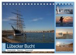 Lübecker Bucht - Travemünde - Niendorf - Timmendorf (Tischkalender 2026 DIN A5 quer), CALVENDO Monatskalender