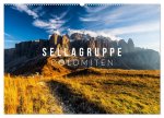 Sellagruppe. Dolomiten (Wandkalender 2026 DIN A2 quer), CALVENDO Monatskalender
