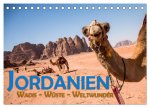 Jordanien - Wadis - Wüste - Weltwunder (Tischkalender 2026 DIN A5 quer), CALVENDO Monatskalender