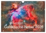Galaktische Nebel (Wandkalender 2026 DIN A4 quer), CALVENDO Monatskalender
