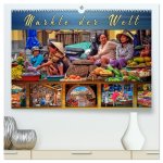 Märkte der Welt (hochwertiger Premium Wandkalender 2026 DIN A2 quer), Kunstdruck in Hochglanz