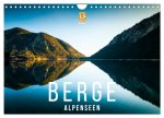 Berge. Alpenseen (Wandkalender 2026 DIN A4 quer), CALVENDO Monatskalender