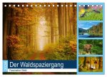 Der Waldspaziergang (Tischkalender 2026 DIN A5 quer), CALVENDO Monatskalender