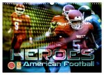 HEROES - American Football (Wandkalender 2026 DIN A3 quer), CALVENDO Monatskalender