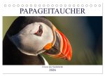 Papageitaucher: Clowns des Nordatlantik (Tischkalender 2026 DIN A5 quer), CALVENDO Monatskalender