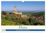Elsass - Zwischen Rhein und Vogesen (Wandkalender 2026 DIN A3 quer), CALVENDO Monatskalender