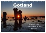 Gotland - Sonneninsel in der Ostsee (Wandkalender 2026 DIN A2 quer), CALVENDO Monatskalender