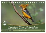 Lustige Tier-Hybriden (Tischkalender 2026 DIN A5 quer), CALVENDO Monatskalender