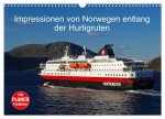 Impressionen von Norwegen entlang der Hurtigruten (Wandkalender 2026 DIN A3 quer), CALVENDO Monatskalender