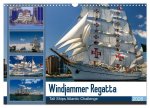 Windjammer-Regatta - Tall Ships Atlantic Challenge (Wandkalender 2026 DIN A3 quer), CALVENDO Monatskalender