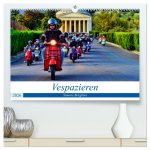 Vespazieren (hochwertiger Premium Wandkalender 2026 DIN A2 quer), Kunstdruck in Hochglanz