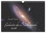 Galaxien des Nordhimmels (Wandkalender 2026 DIN A4 quer), CALVENDO Monatskalender