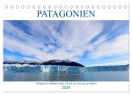 Patagonien - Parques Torres del Paine und Los Glaciares (Tischkalender 2026 DIN A5 quer), CALVENDO Monatskalender