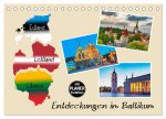 Entdeckungen im Baltikum (Tischkalender 2026 DIN A5 quer), CALVENDO Monatskalender
