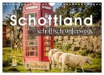 Schottland - schottisch unterwegs (Wandkalender 2026 DIN A4 quer), CALVENDO Monatskalender