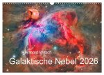 Galaktische Nebel (Wandkalender 2026 DIN A3 quer), CALVENDO Monatskalender