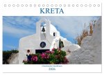 Kreta - Griechischer Inseltraum (Tischkalender 2026 DIN A5 quer), CALVENDO Monatskalender