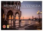 Momenti di Venezia - Venezianische Momente (Wandkalender 2026 DIN A4 quer), CALVENDO Monatskalender