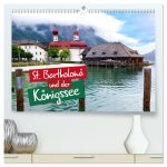 St. Bartholomä und der Königssee (hochwertiger Premium Wandkalender 2026 DIN A2 quer), Kunstdruck in Hochglanz