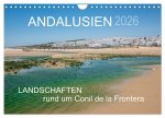 Andalusien - Landschaften rund um Conil de la Frontera (Wandkalender 2026 DIN A4 quer), CALVENDO Monatskalender