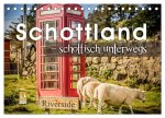 Schottland - schottisch unterwegs (Tischkalender 2026 DIN A5 quer), CALVENDO Monatskalender