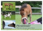 Pferdekinder - Fohlen haben ihren ganz eigenen Charme (Wandkalender 2026 DIN A4 quer), CALVENDO Monatskalender