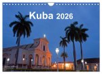 Kuba 2026 (Wandkalender 2026 DIN A4 quer), CALVENDO Monatskalender