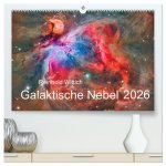 Galaktische Nebel (hochwertiger Premium Wandkalender 2026 DIN A2 quer), Kunstdruck in Hochglanz