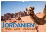 Jordanien - Wadis - Wüste - Weltwunder (Wandkalender 2026 DIN A3 quer), CALVENDO Monatskalender