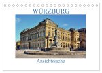 Würzburg - Ansichtssache (Tischkalender 2026 DIN A5 quer), CALVENDO Monatskalender