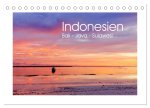 Indonesien. Bali - Java - Sulawesi (Tischkalender 2026 DIN A5 quer), CALVENDO Monatskalender