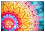 mandala-art (Wandkalender 2026 DIN A3 quer), CALVENDO Monatskalender