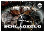 Schlagzeug onstage (Wandkalender 2026 DIN A2 quer), CALVENDO Monatskalender