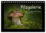 Pilzgalerie - Heimische Pilze aus der Region Rheinland-Pfalz (Tischkalender 2026 DIN A5 quer), CALVENDO Monatskalender