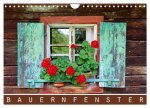 Bauernfenster (Wandkalender 2026 DIN A4 quer), CALVENDO Monatskalender